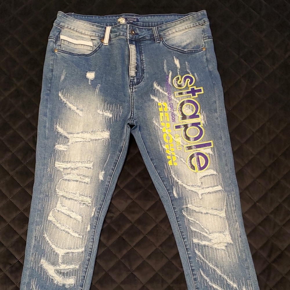 Staple Pigeon Takeover Denim Jeans Size 34
